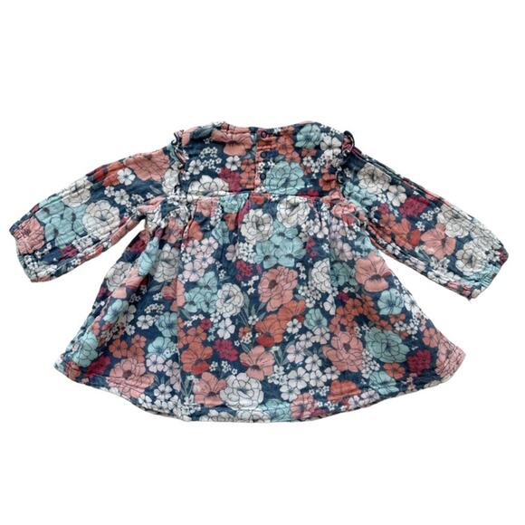 Angel Dear Floral Muslin Dress Size 6-12m - Picture 3 of 4